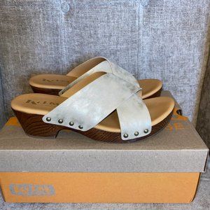 Kork Ease Benicia Sandals Gold Metallic 8